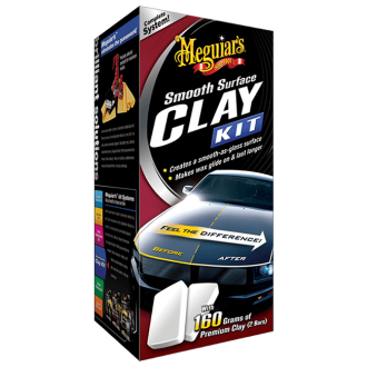 MEGUIAR'S Smooth Surface Clay Kit (zestaw do czyszczenia...
