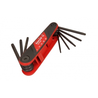 KLUCZE IMBUSOWE FUTURO POCKET TORX-R TR9-TR40, 7 CZ