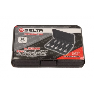ZESTAW KLUCZY TRZPIENIOWYCH 1/2 TORX SAFE 9 CZ., DŁUGIE