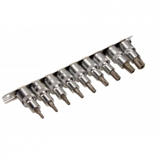 ZESTAW KLUCZY TRZPIENIOWYCH 1/2 TORX SAFE 9 CZ.
