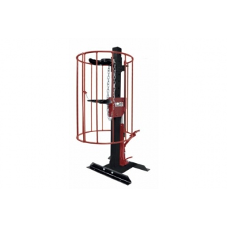 ŚCIĄGACZ SPRĘŻYN HYDRAULICZNY, STACJONARNY Z KOSZEM, 1000 KG