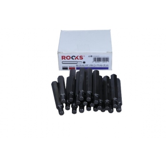 BIT 10 MM (3/8 ) HEX 7 MM X 75 MM, 20 SZT, 73MOV5-2 (S2),...
