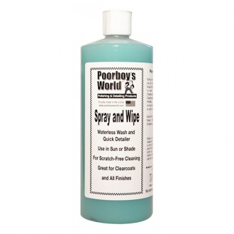 POORBOY’S WORLD Spray & Wipe ( produkt do szybkiego mycia...
