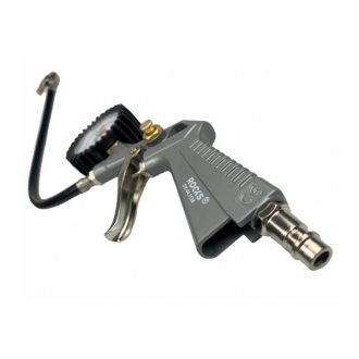 PISTOLET DO POMPOWANIA Z MANOMETREM 10 BAR