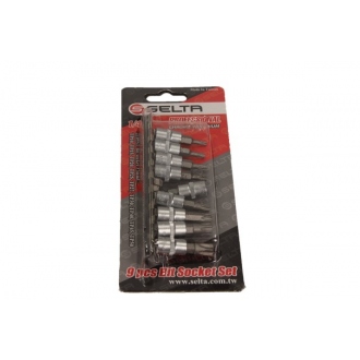 ZESTAW KLUCZY TRZPIENIOWYCH 1/4 TORX SAFE 9 CZ.