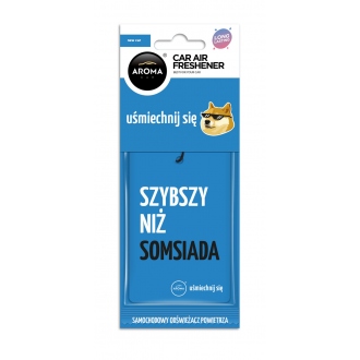 Odświeżacz powietrza / Car air freshener AROMA CAR LETS...
