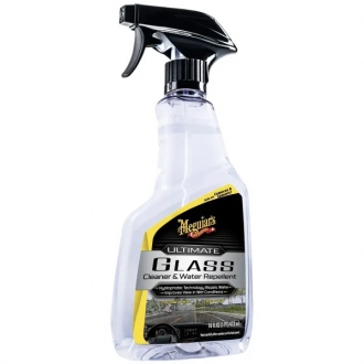 MEGUIAR'S Ultimate Glass Cleaner Water Repellant 473ml -...