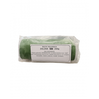 Pasta polerska ZIELONA L 500 200g - do polerowania m.in...