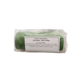 Pasta polerska ZIELONA L 1200 200g - do polerowania m.in...