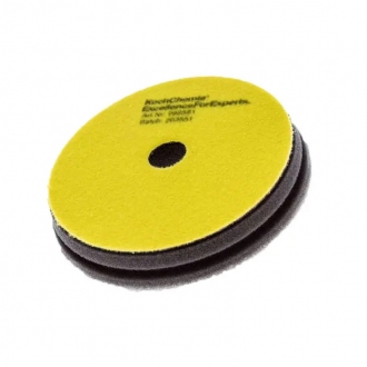 Koch Chemie FINE CUT PAD 126x23mm - Żółta średnio twarda...
