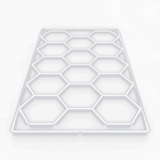 Lampa Hexagon LED 750W 2906X5050mm 6500K