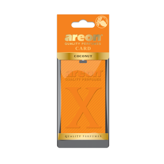 AREON X CARD COCONUT - silikonowa zawieszka zapachowa